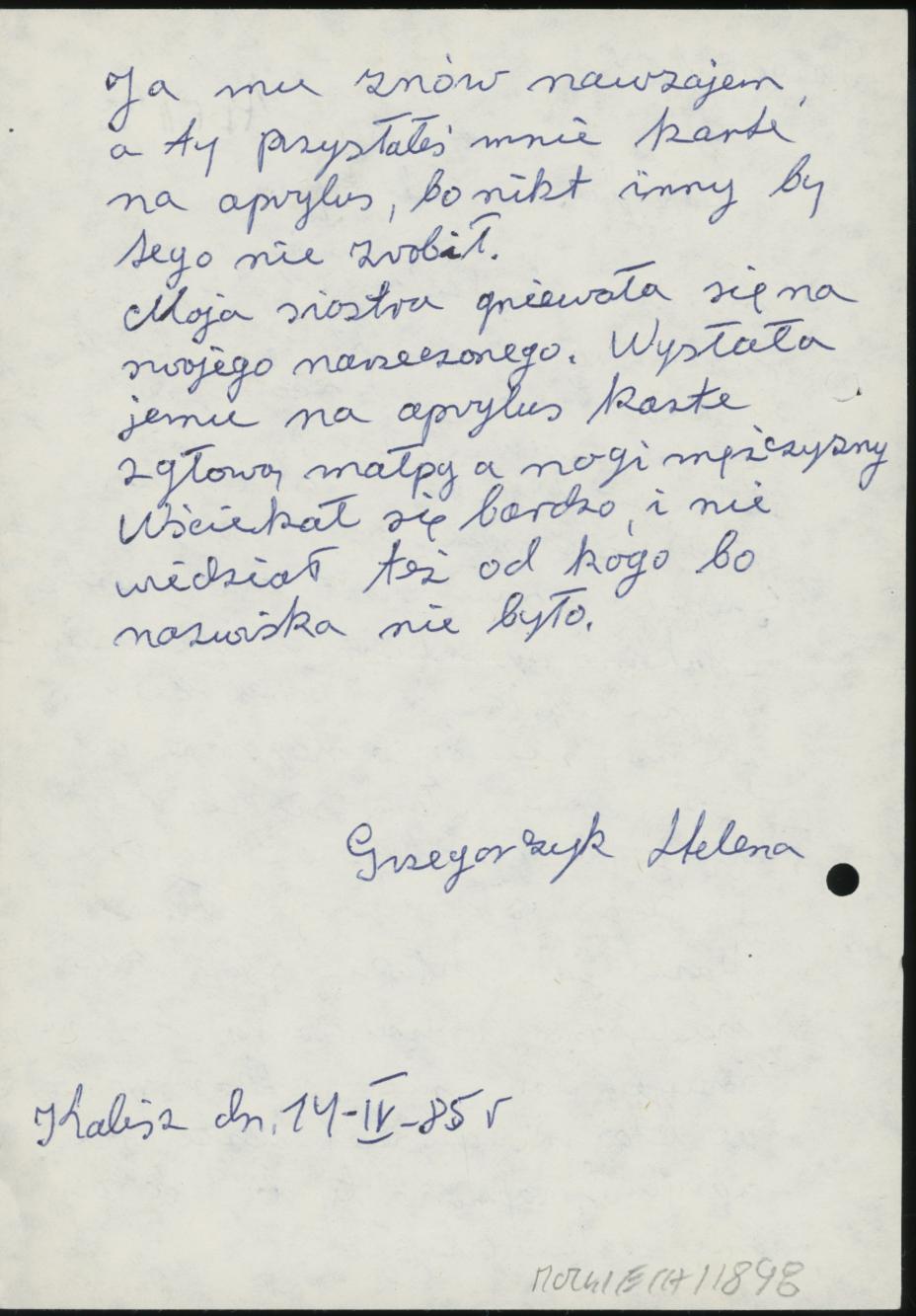 Aprilis sprzed wojny