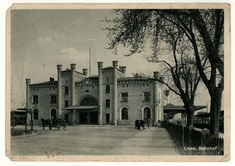 Dworzec kolejowy w Lesznie