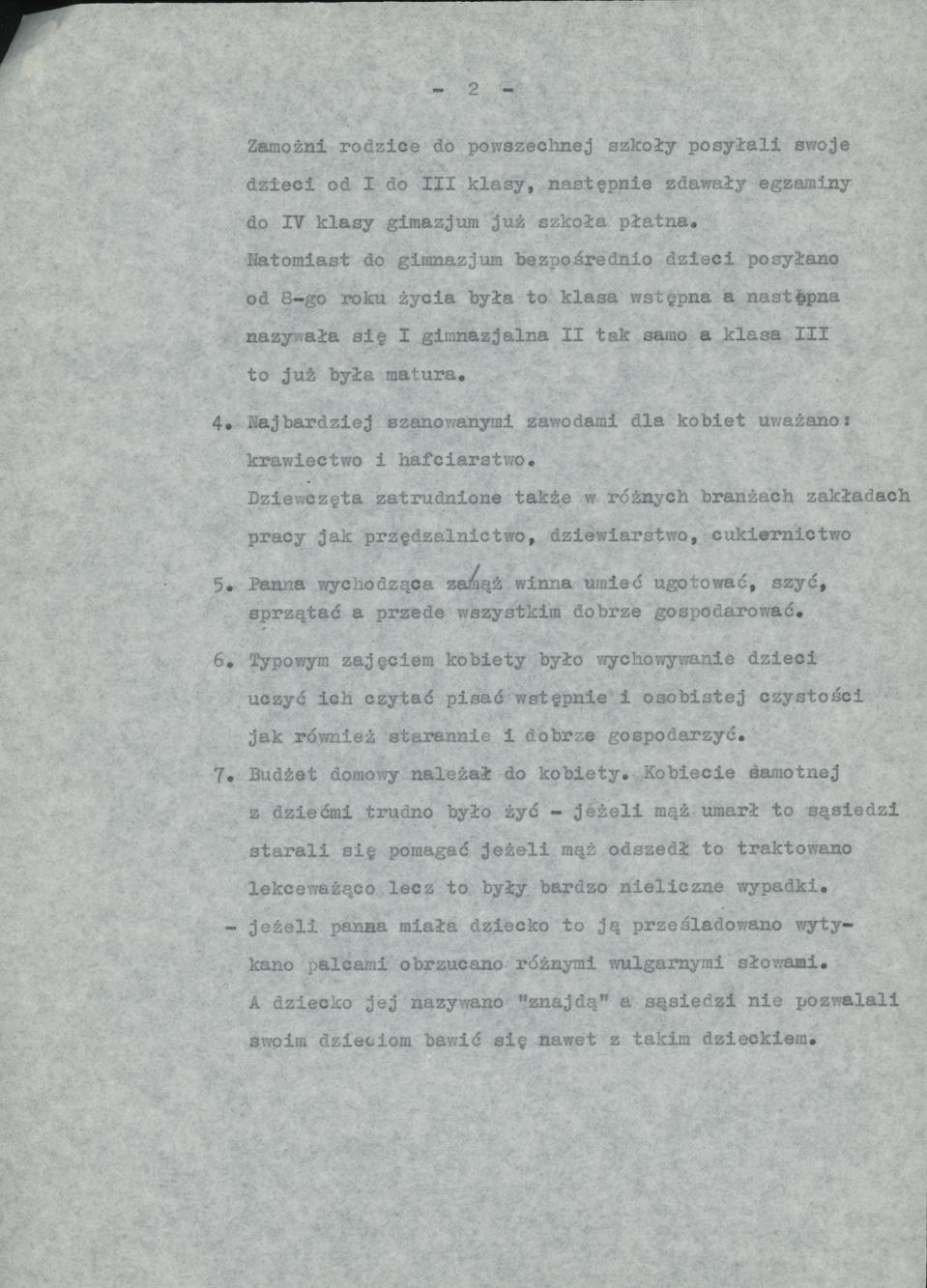 Kobieta - okres 20-lecia międzywojennego