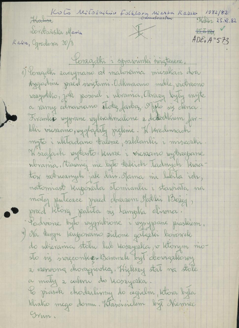 Porządki i sprawunki świąteczne