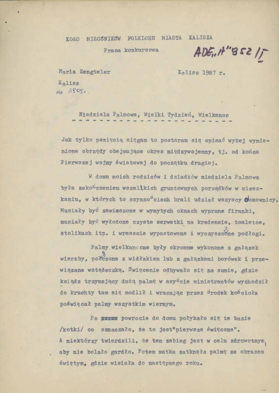 Niedziela Palmowa, Wielki Tydzień, Wielkanoc