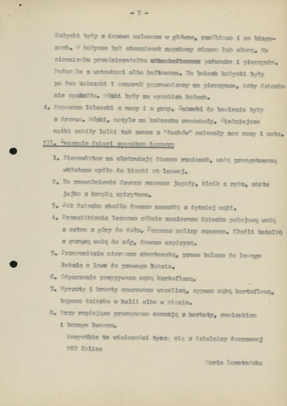 Dawne odżywianie dzieci, ich zabawianie i leczenie