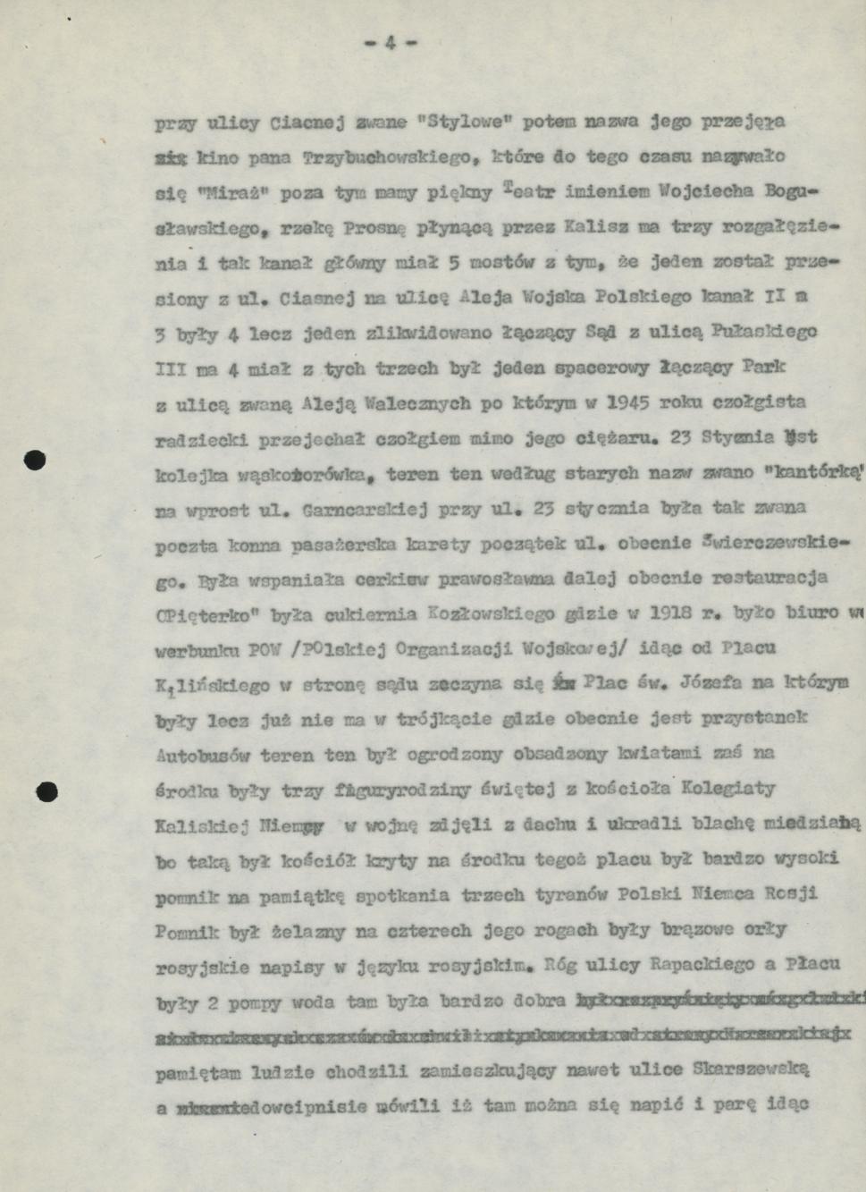 Zbiór wiadomości o życiu kulturalnym Kalisza
