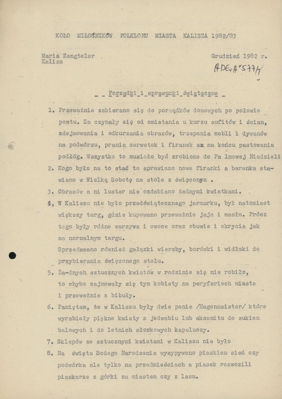 Porządki i sprawunki świąteczne