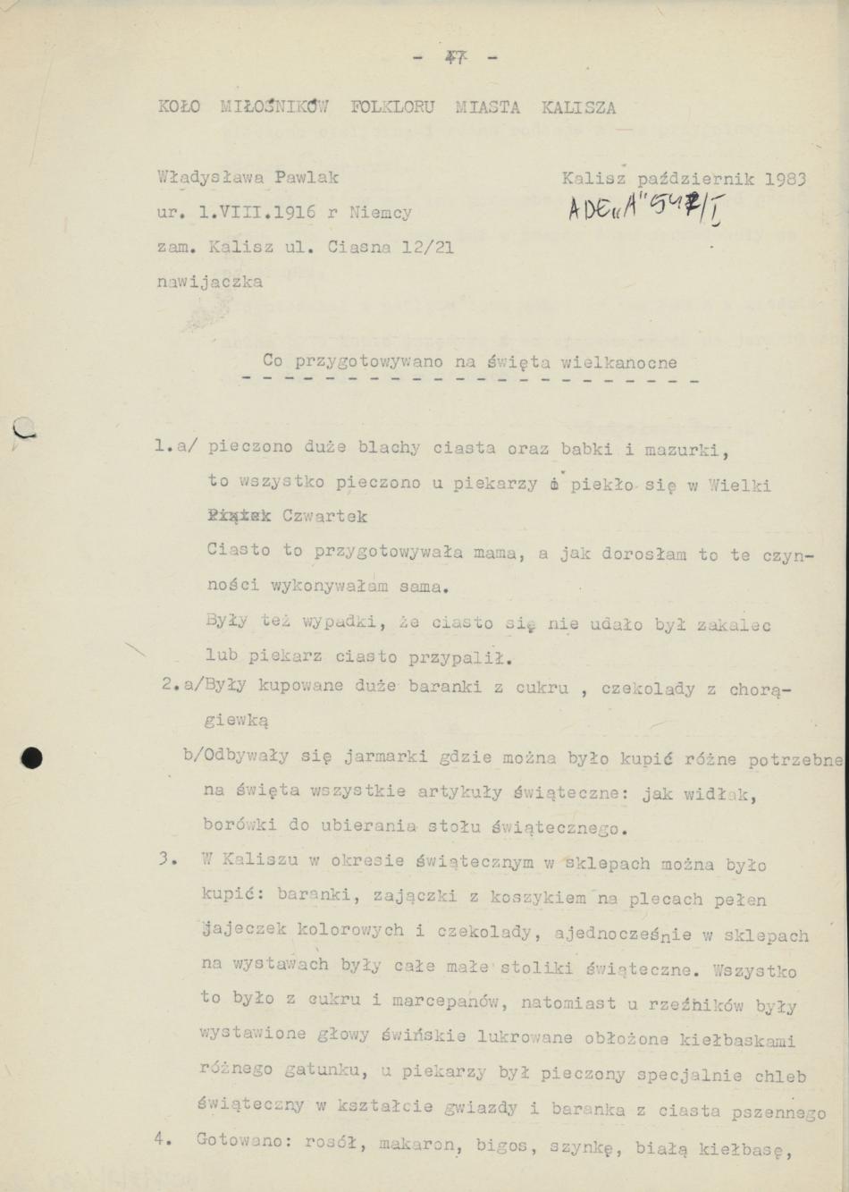 Co przygotowywano na Święta Wielkanocne