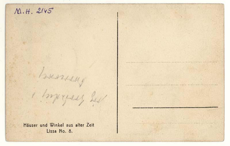 Ulica Słowiańska w Lesznie - Kamienica pod Błękitnym Lwem