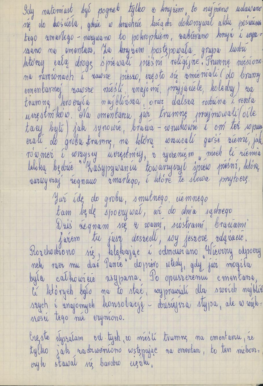 Jak odbywały się pogrzeby w latach międzywojennych