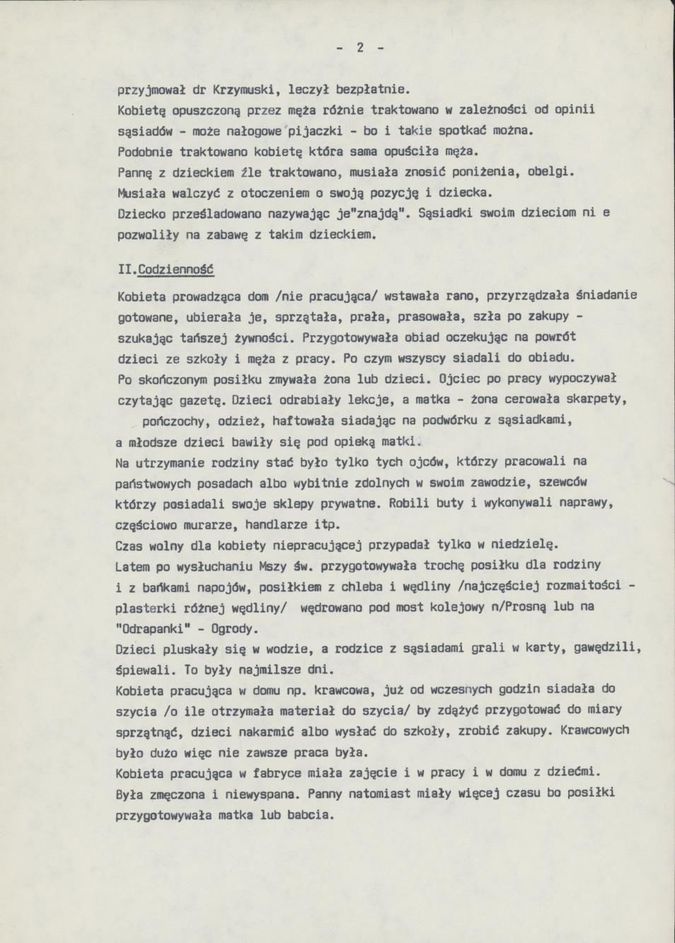 Kobieta - okres 20-lecia międzywojennego