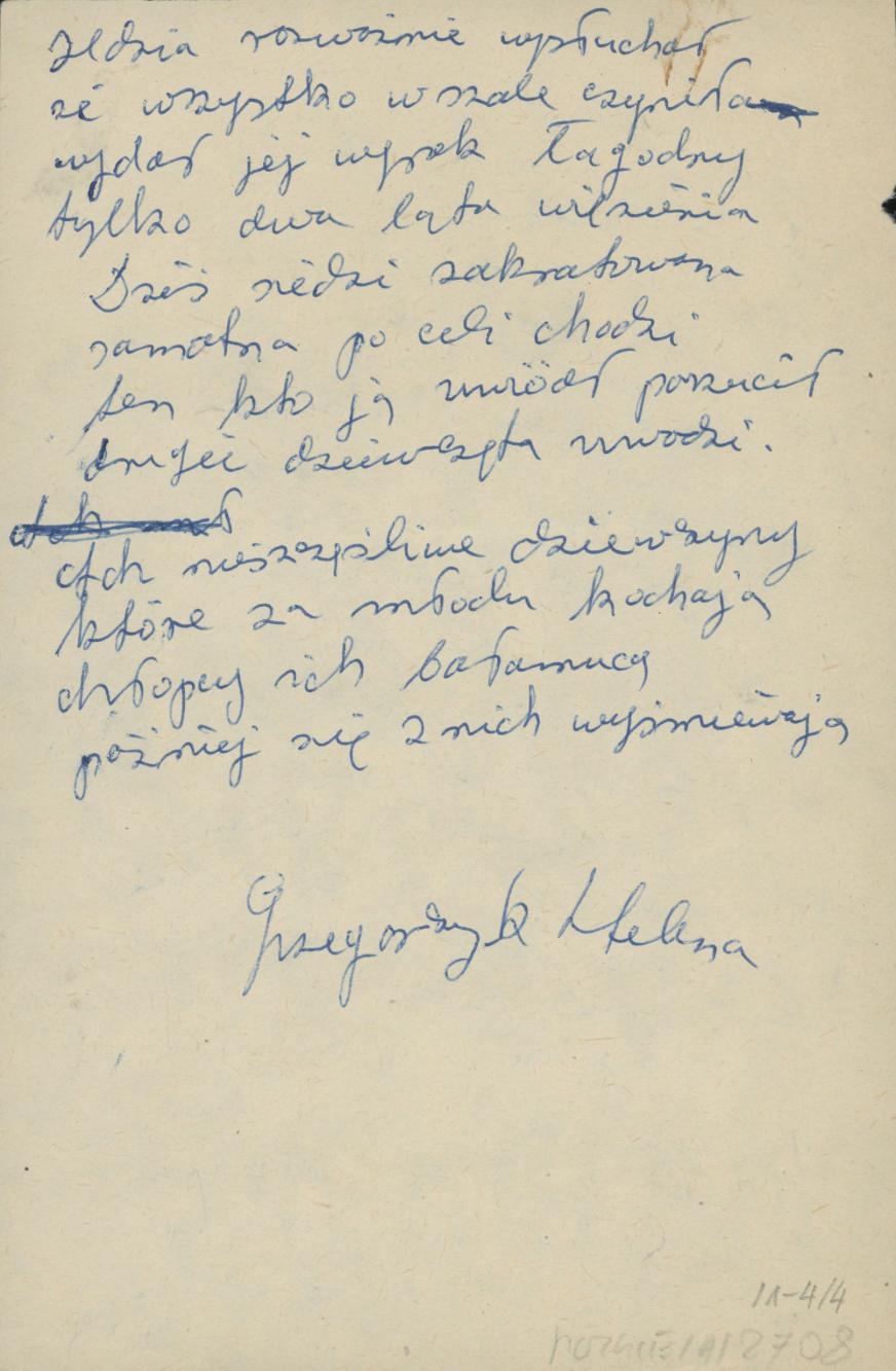 Ach jakaś smutna godzino