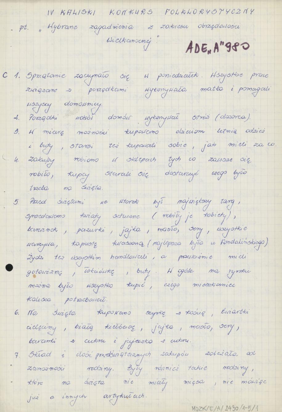 Wybrane zagadnienia z zakresu obrzędowości wielkanocnej