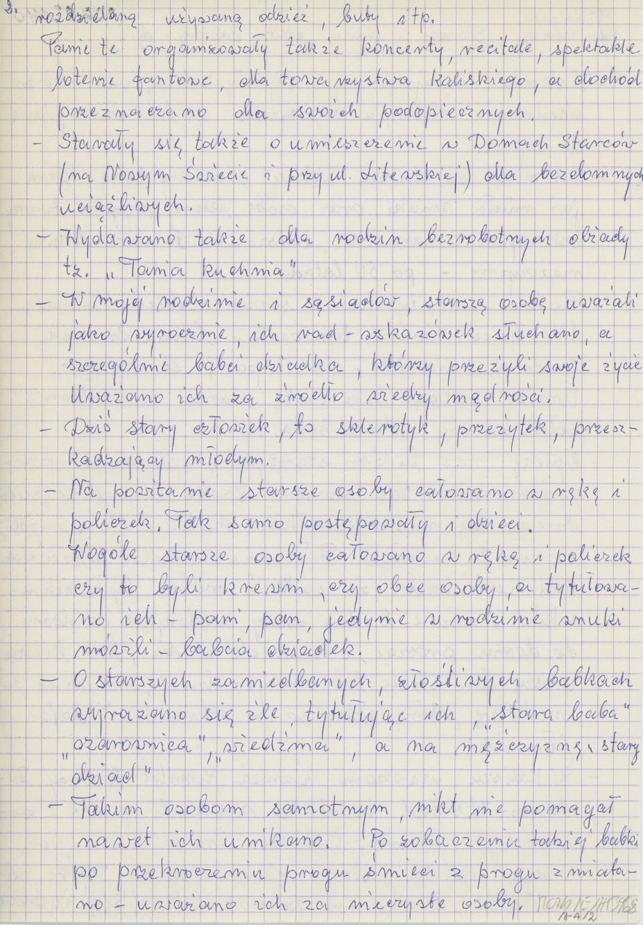 Starość i ludzie starsi dawniej i dziś