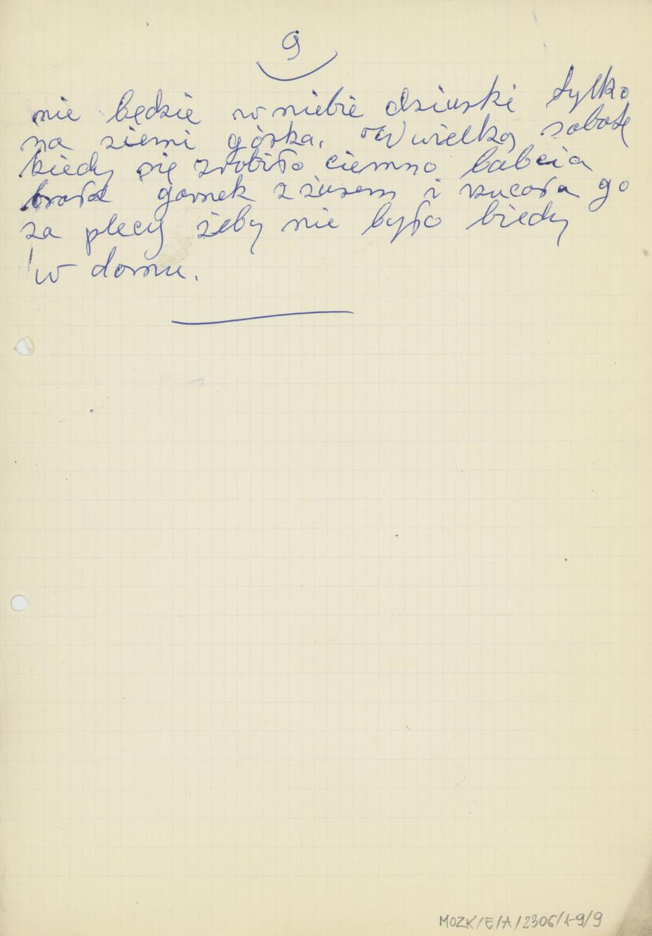 Ostatki, Popielec i cały post sprzed 60 lat