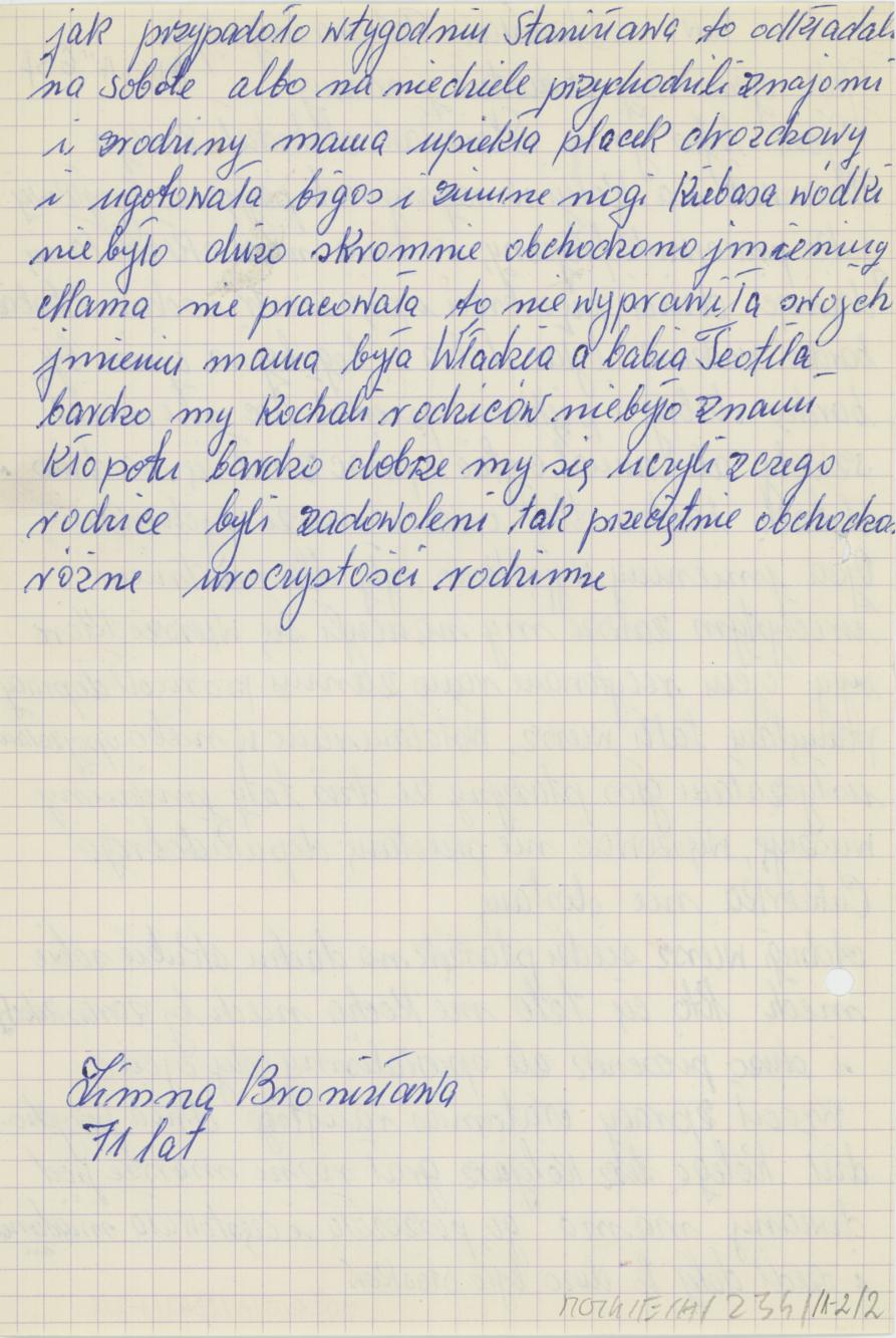 Św. Stanisław, patron mego ojca