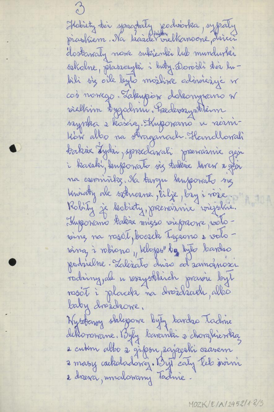 Opis Niedzieli Palmowej, Wielki Tydzień, przygotowania do Świąt