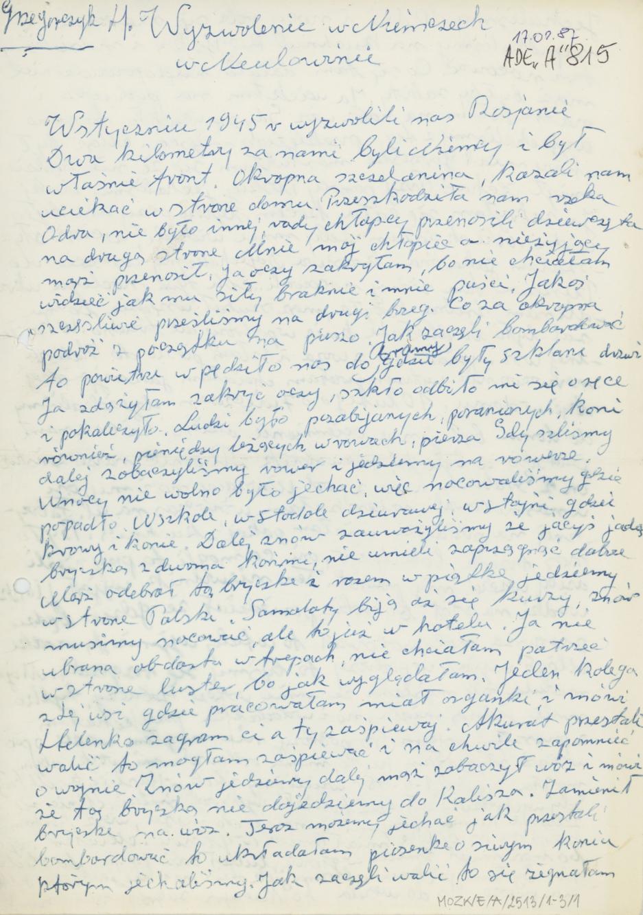 Wyzwolenie w Niemczech w Neulowinie