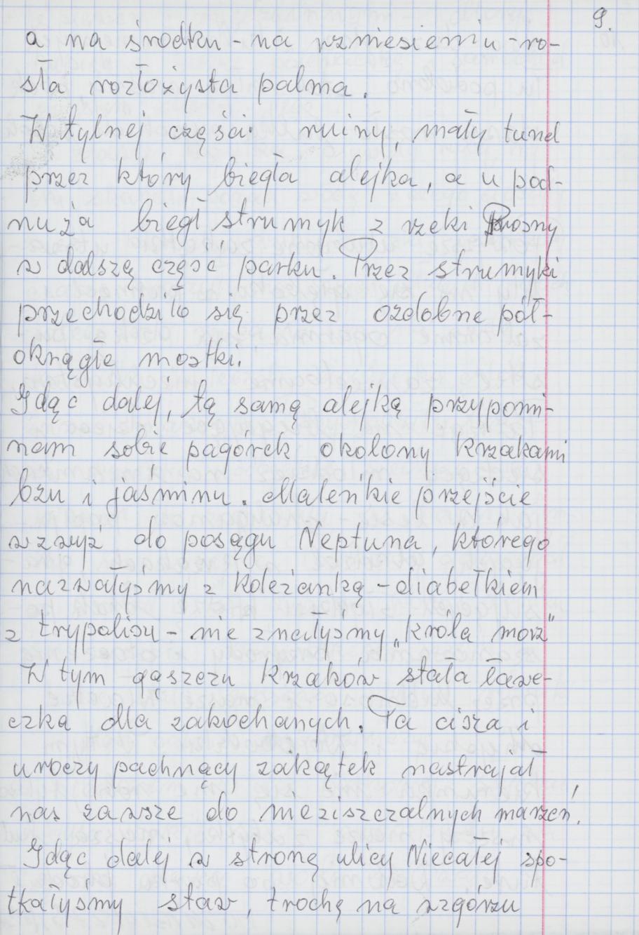 Moje ulubione miejsca spacerów w okresie międzywojennym