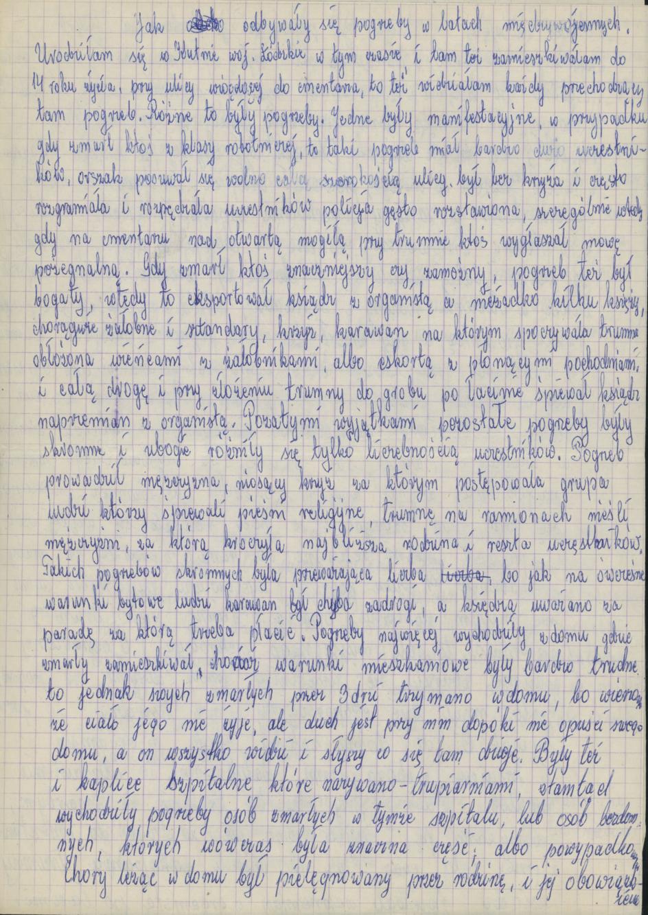 Jak odbywały się pogrzeby w latach międzywojennych