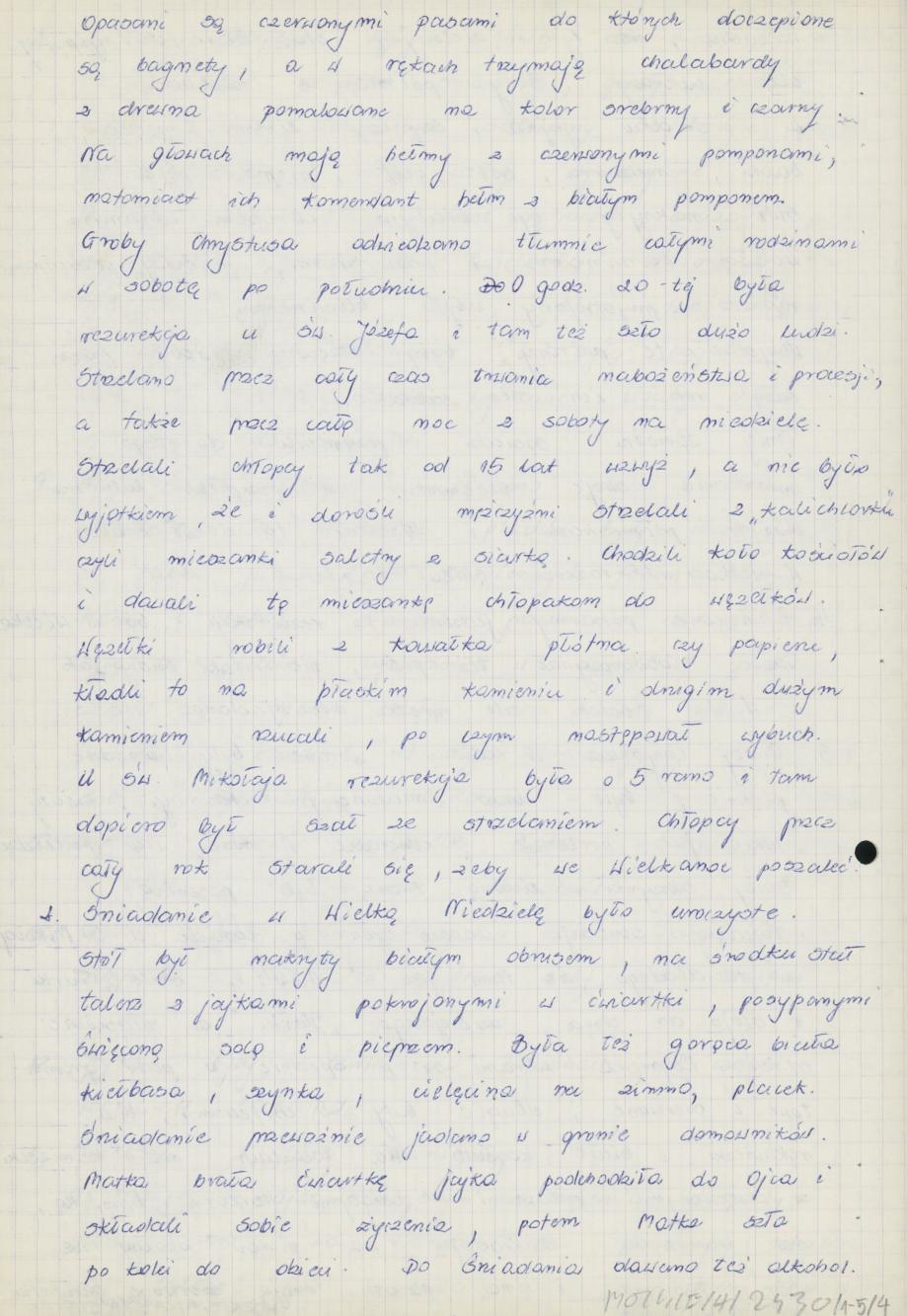 Wybrane zagadnienia z zakresu obrzędowości wielkanocnej