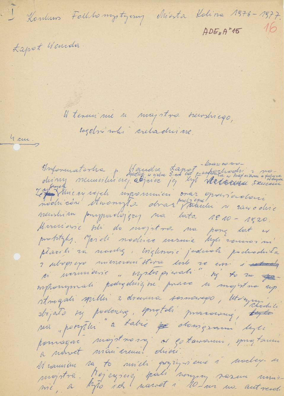 W terminie u majstra szewskiego, wędrówki czeladnicze