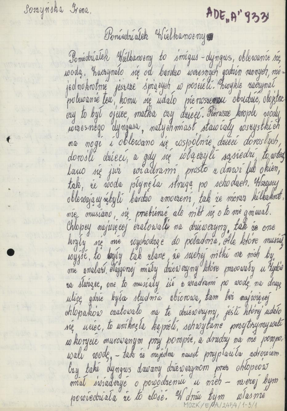 Poniedziałek Wielkanocny