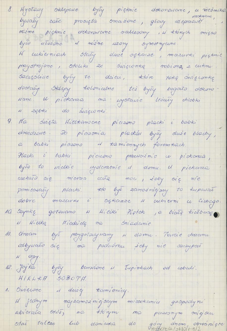 Wybrane zagadnienia z zakresu obrzędowości wielkanocnej