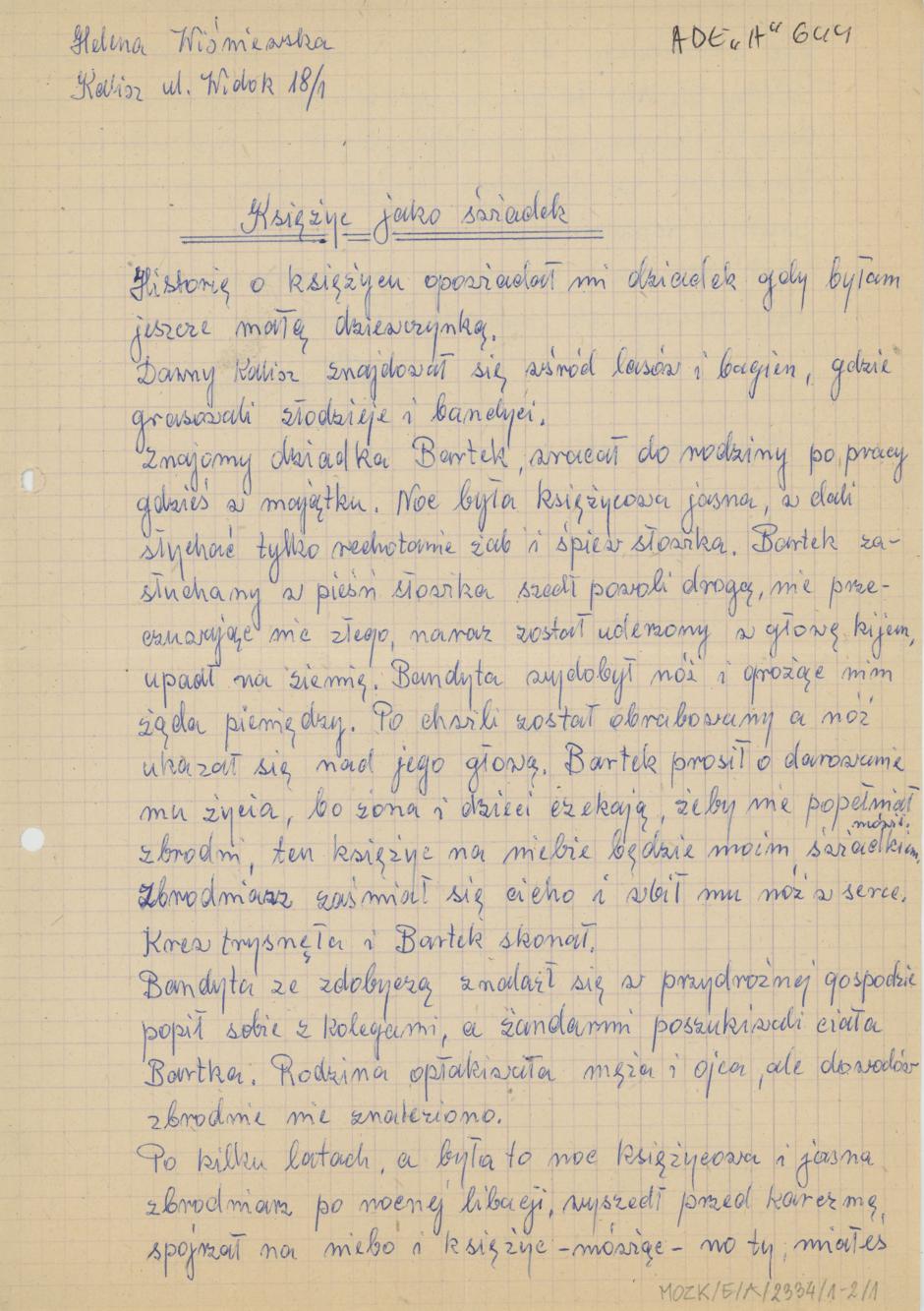 Księżyc jako świadek