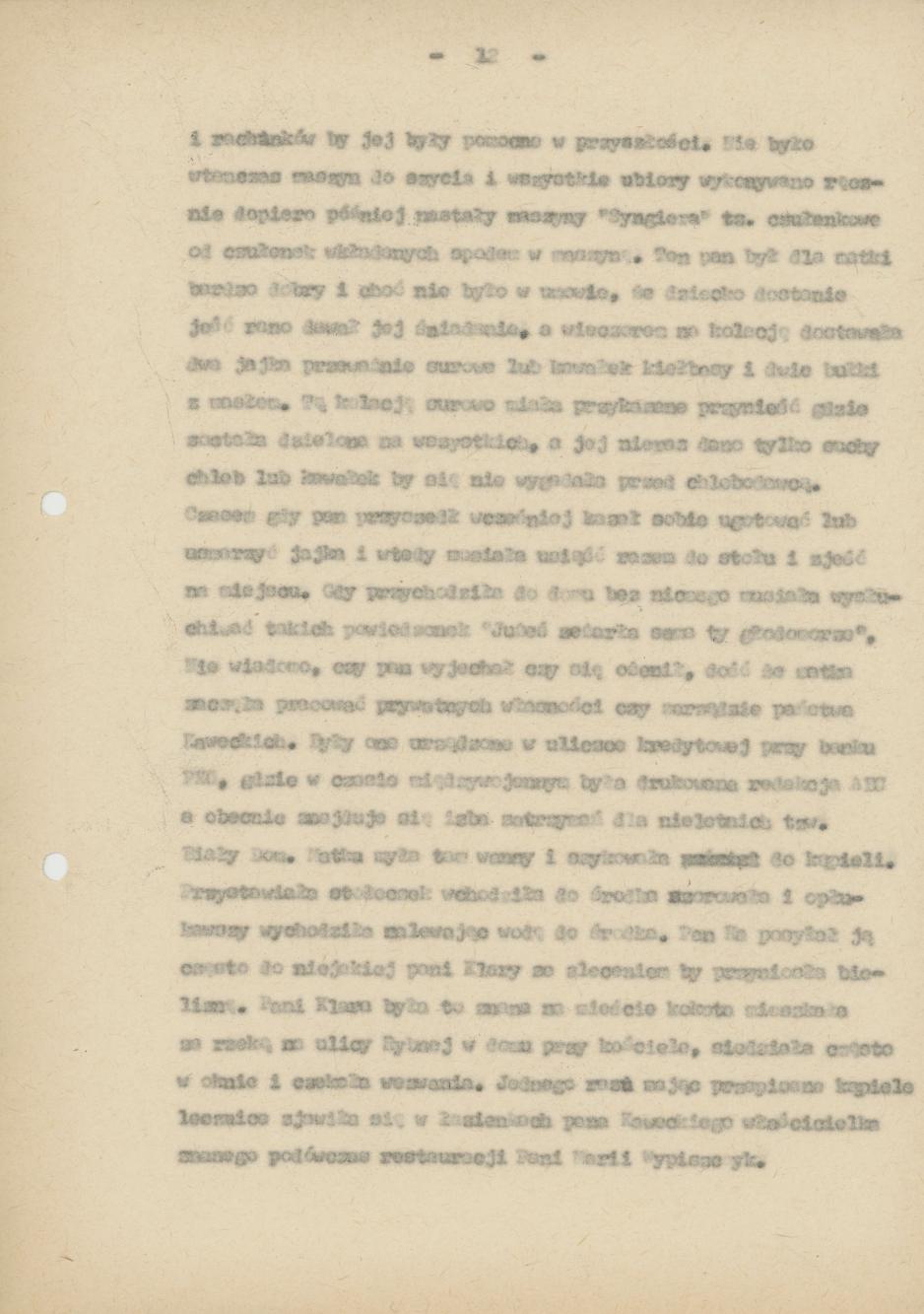 Pamiętnik Genowefy Górczyńskiej "Moi, ja i moje miasto", cz. 1