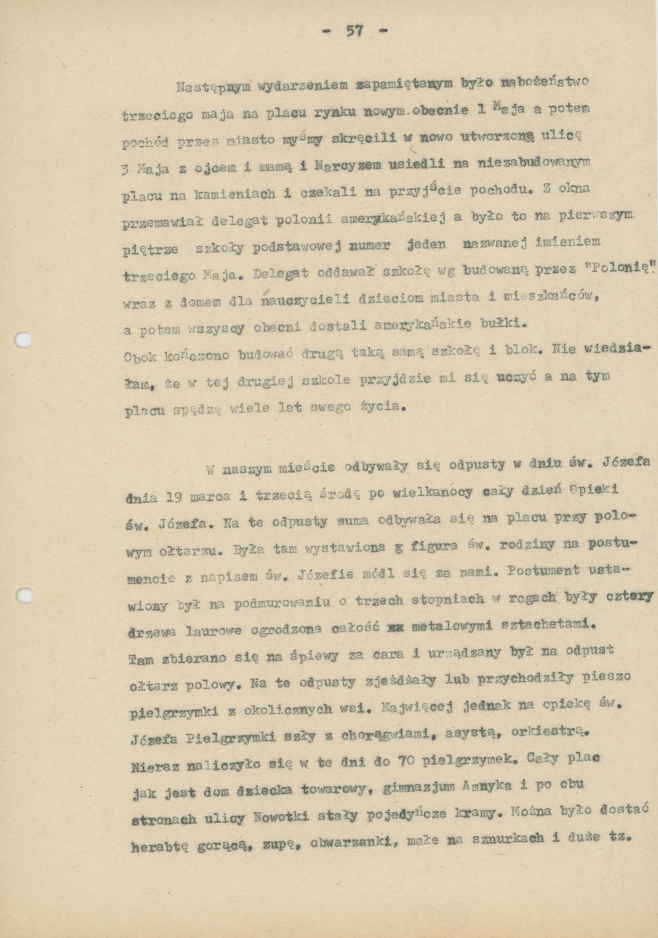 II część Pamiętnika rodzinnego i znajomych "Moi, ja i moje miasto", cz. 5