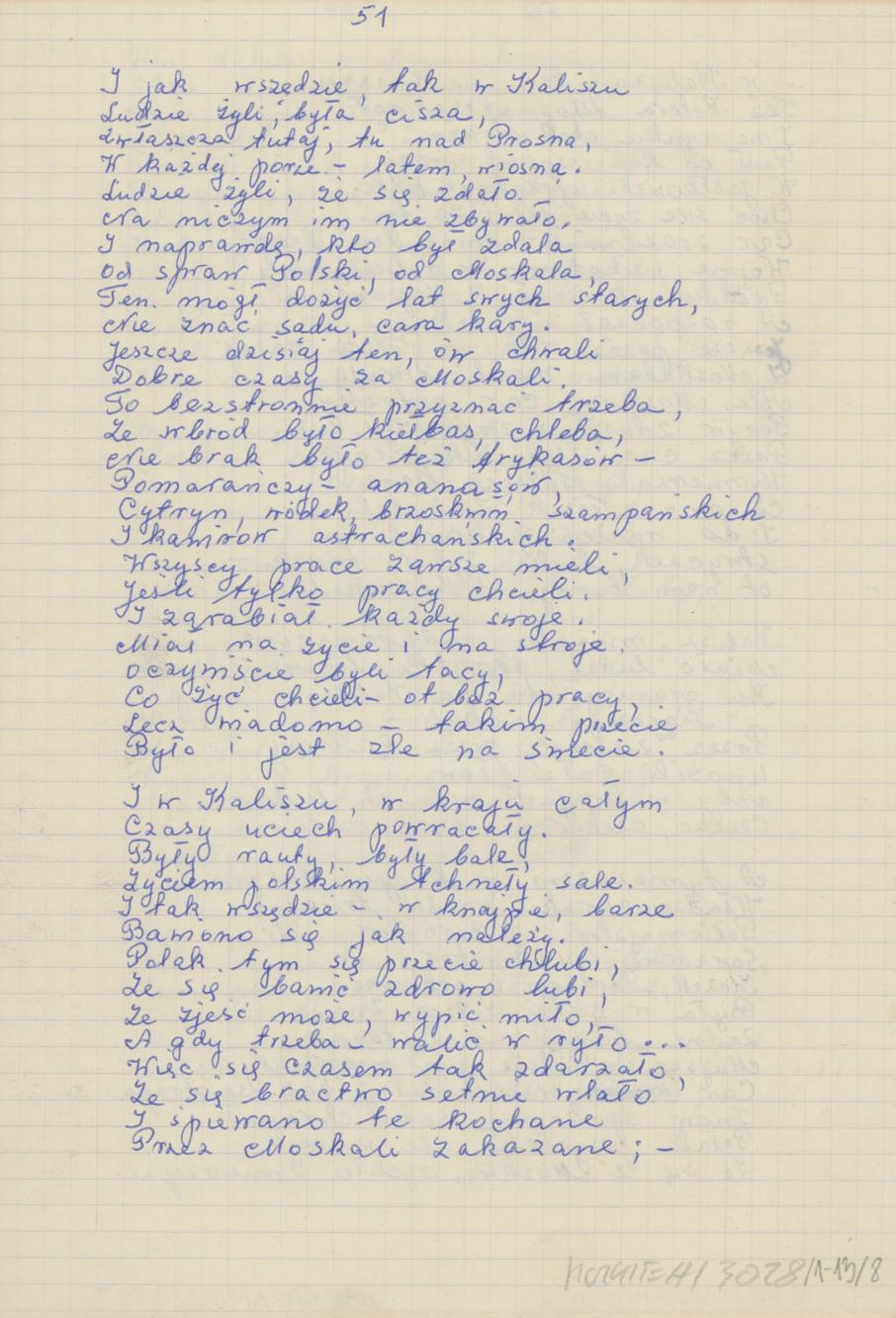 Czy pamiętasz - wiersz o Kaliszu