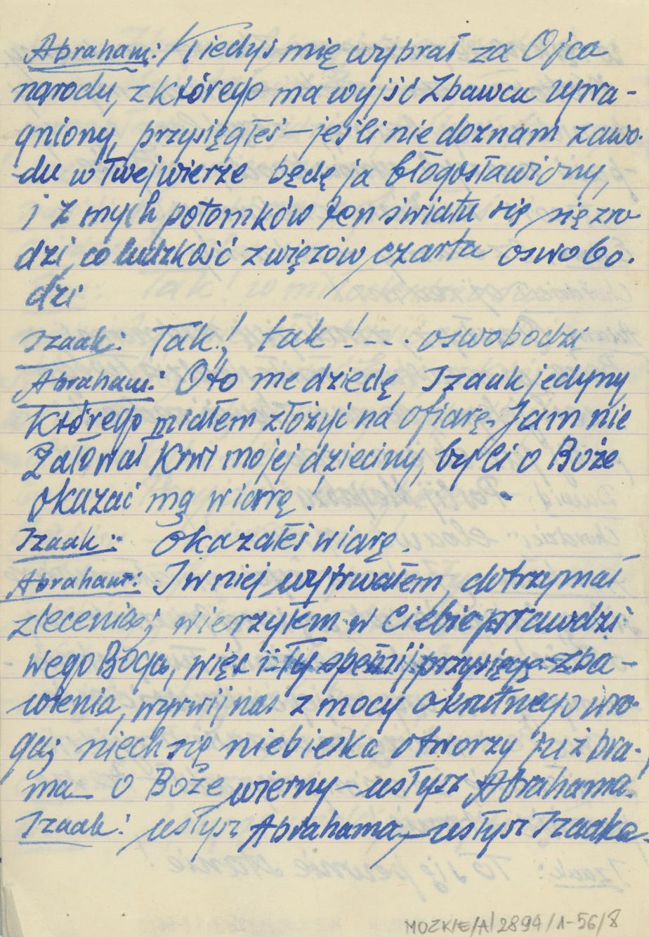 Misterium o Bożym Narodzeniu i inne utwory, cz. 1