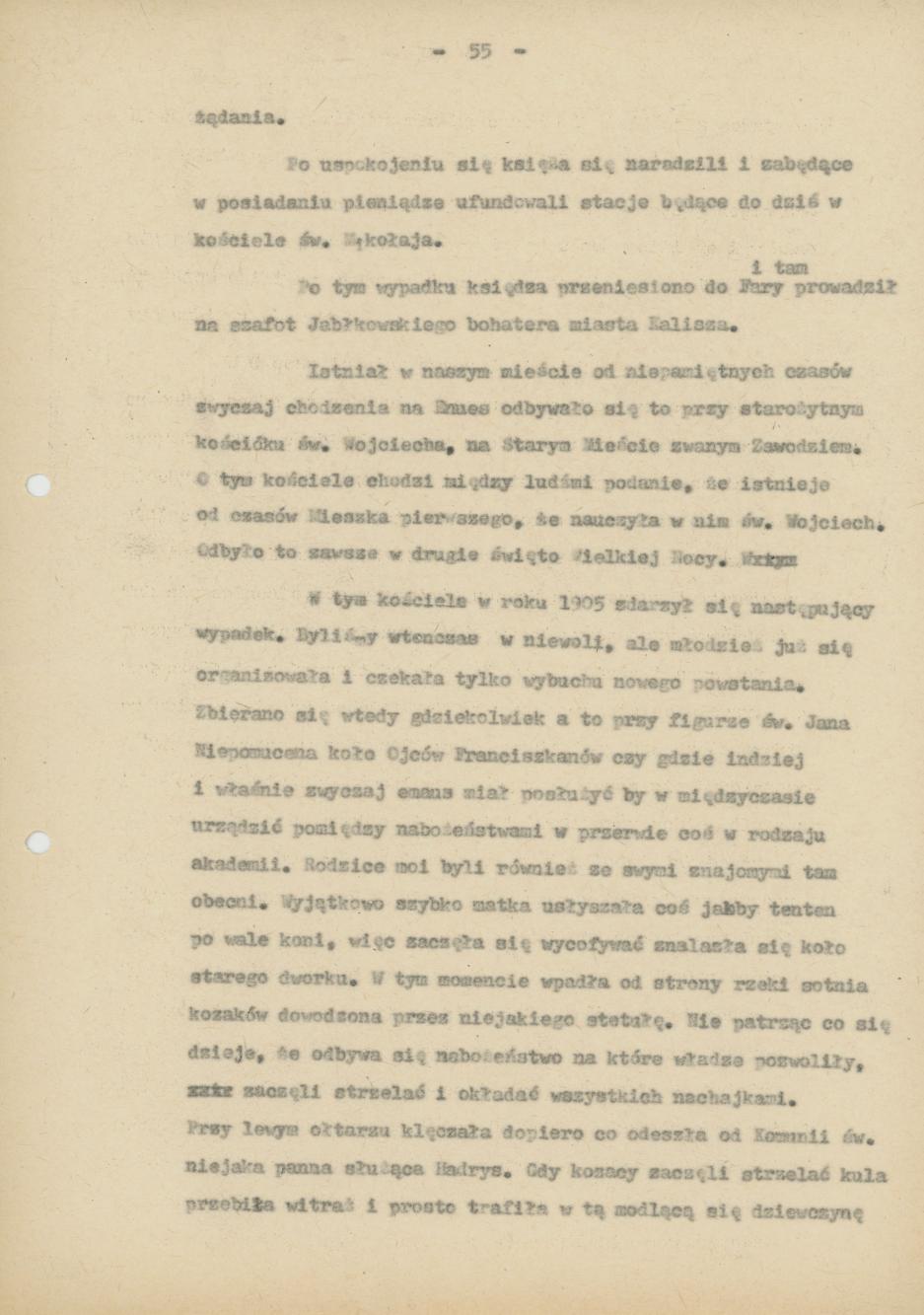 Pamiętnik Genowefy Górczyńskiej "Moi, ja i moje miasto", cz. 4