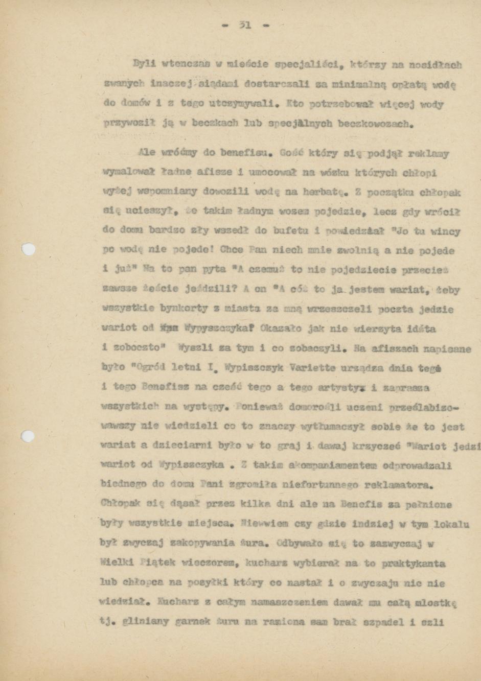 Pamiętnik Genowefy Górczyńskiej "Moi, ja i moje miasto", cz. 3