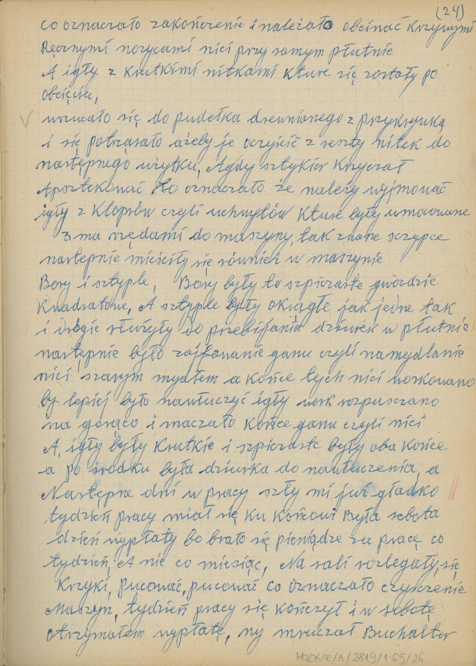 Mój pamiętnik oraz wspomnienia z moich młodych lat i z przeżyć z czasów I wojny światowej, cz. 2