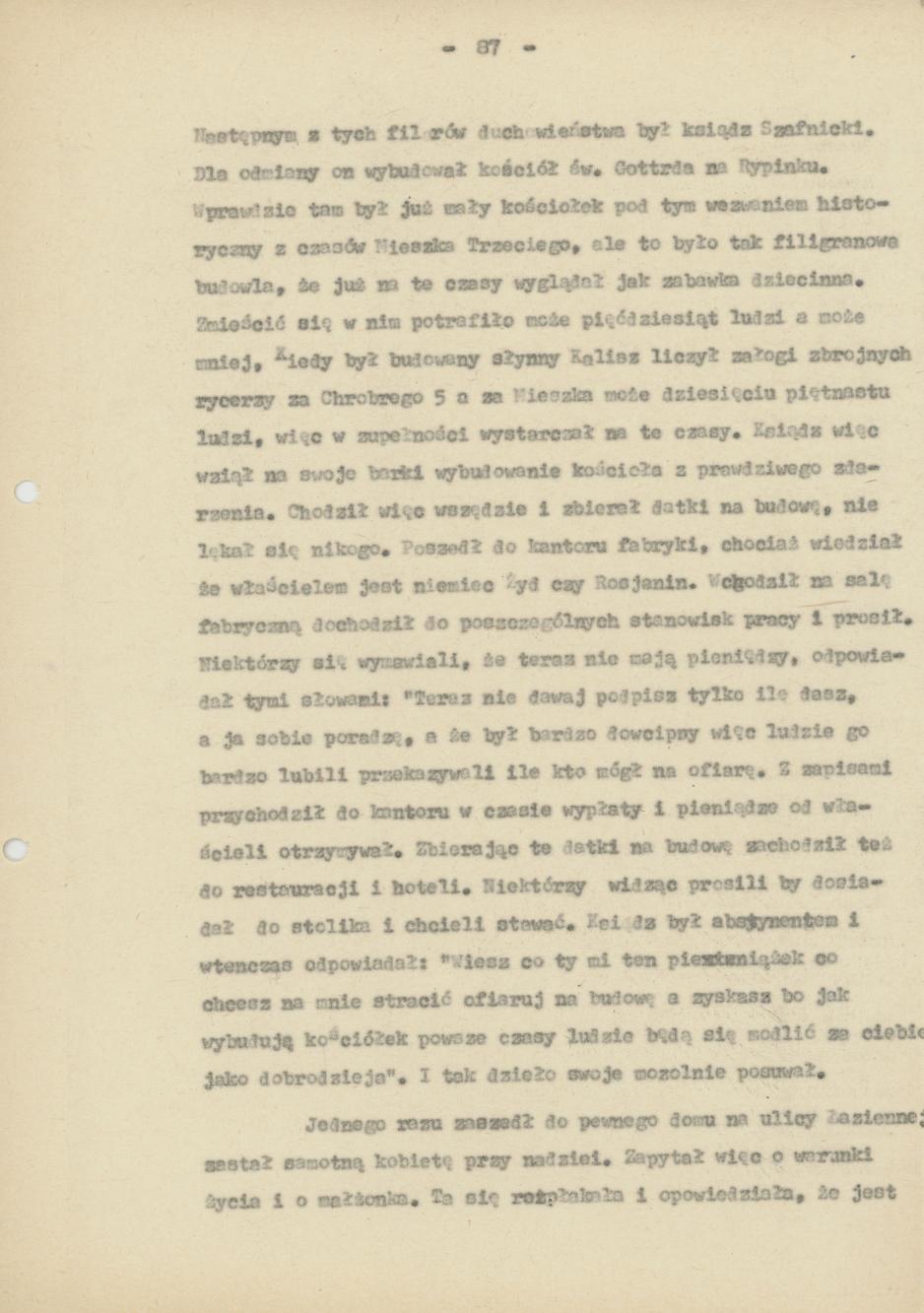 Pamiętnik Genowefy Górczyńskiej "Moi, ja i moje miasto", cz. 7