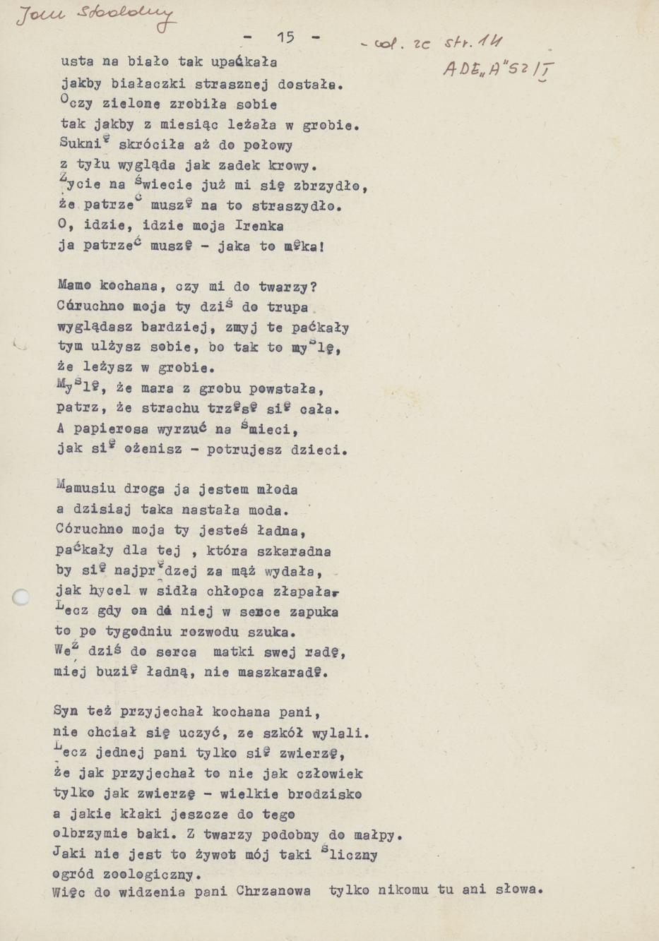 Zbiór wierszy, cz. 2