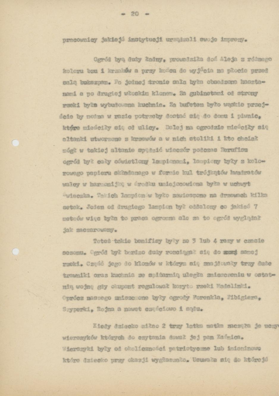 Pamiętnik Genowefy Górczyńskiej "Moi, ja i moje miasto", cz. 2