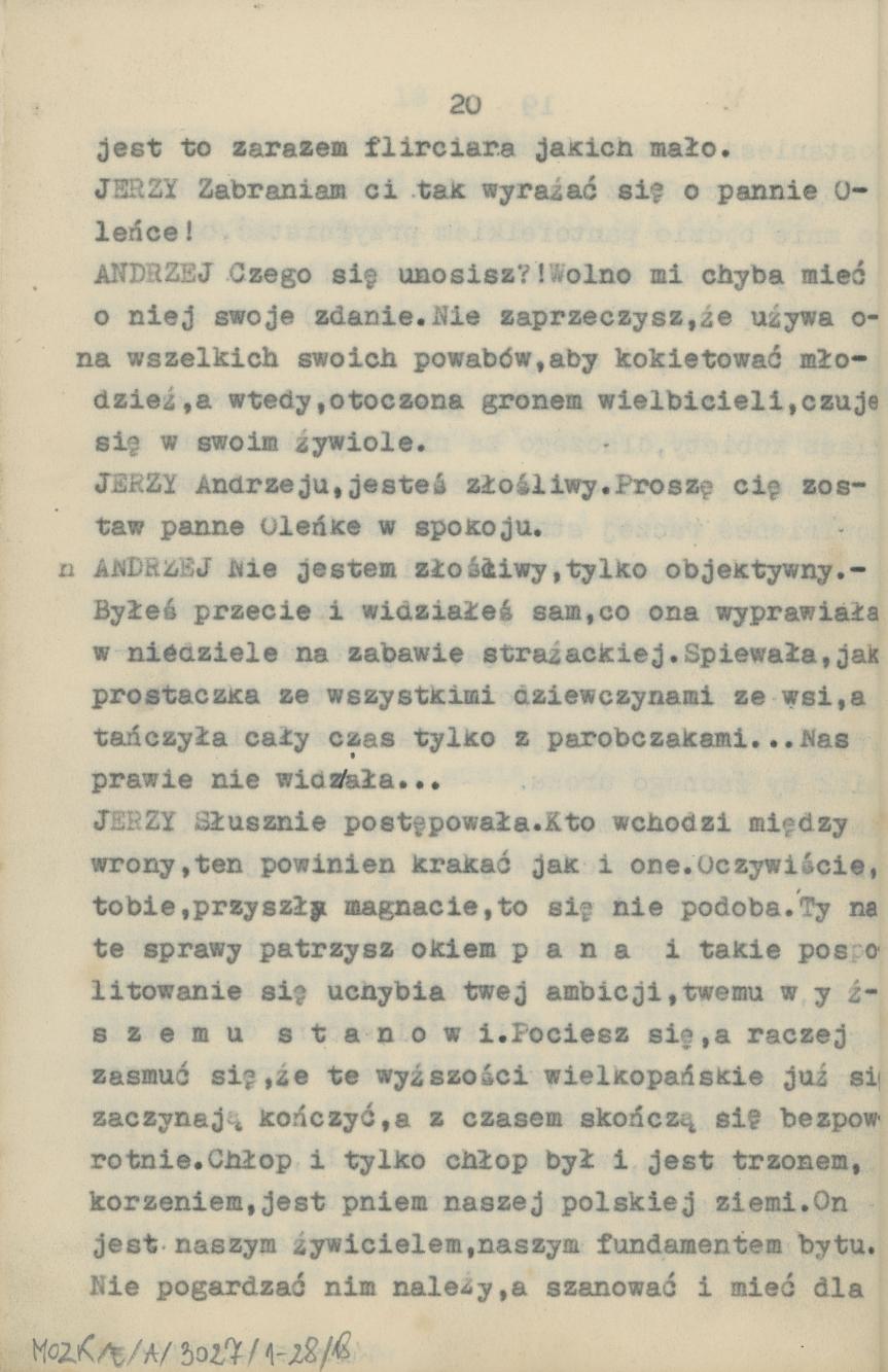 Przedświt wolności - obraz sceniczny ze śpiewami i tańcami, cz. 2