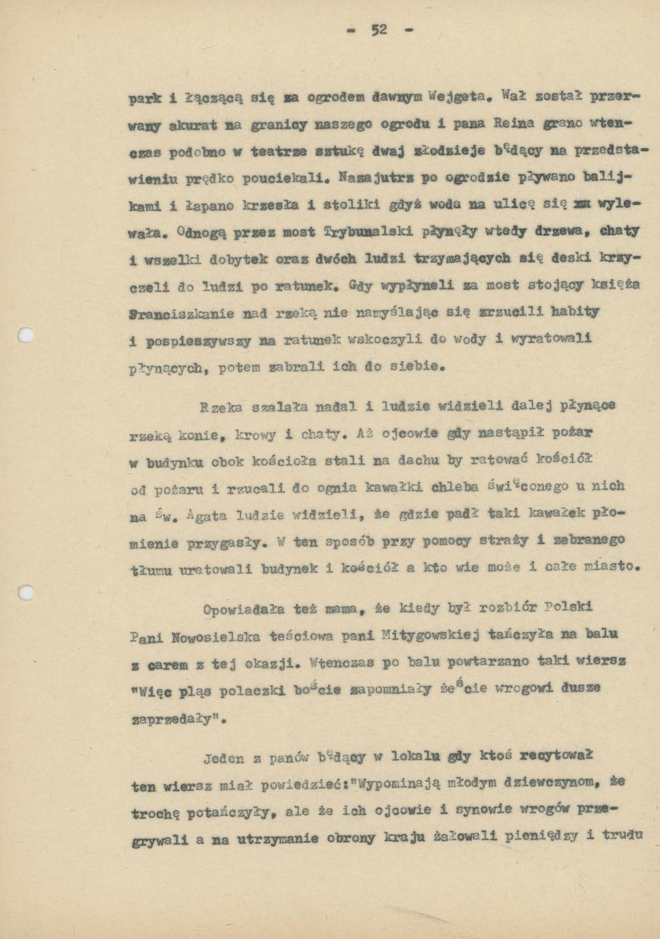 II część Pamiętnika rodzinnego i znajomych "Moi, ja i moje miasto", cz. 5
