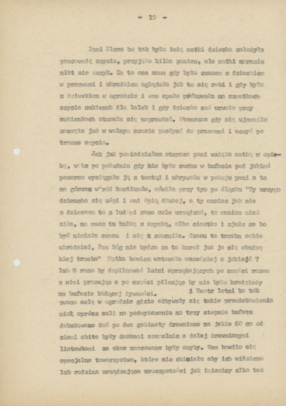 Pamiętnik Genowefy Górczyńskiej "Moi, ja i moje miasto", cz. 2