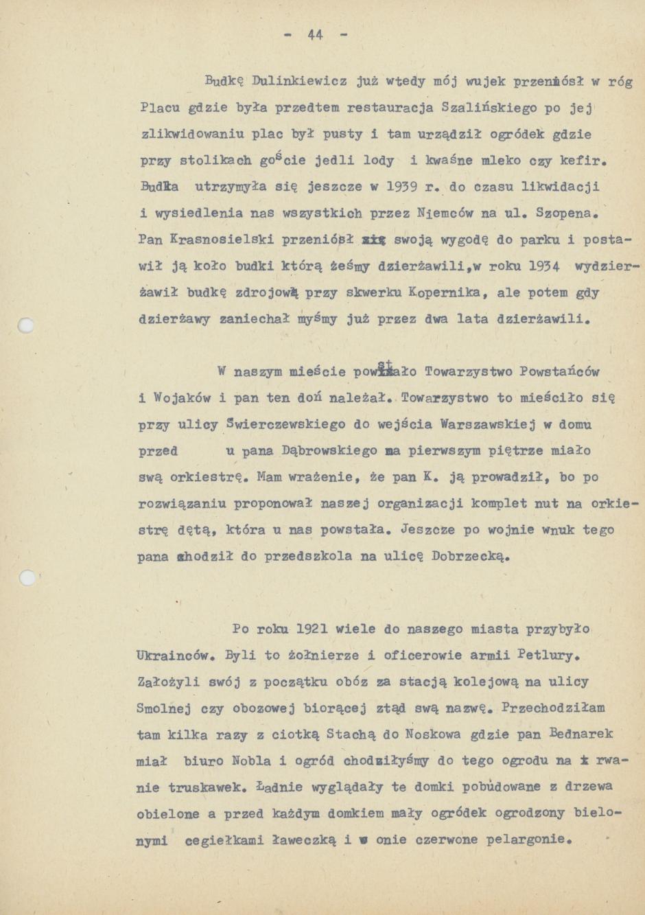 Pamiętnik rodziny i znajomych "Moi i ja i moje miasto", cz. 4