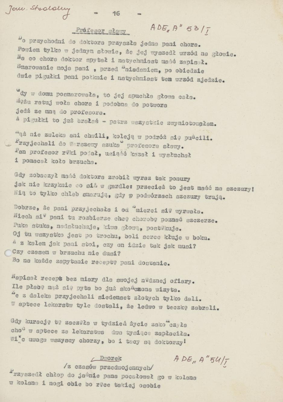 Zbiór wierszy, cz. 2