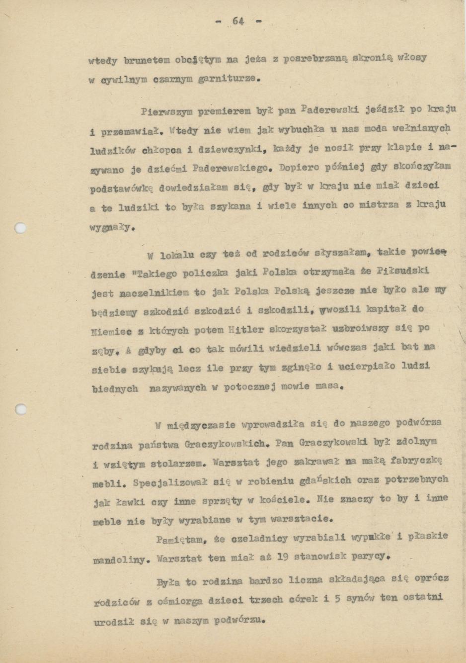II część Pamiętnika rodzinnego i znajomych "Moi, ja i moje miasto", cz. 5