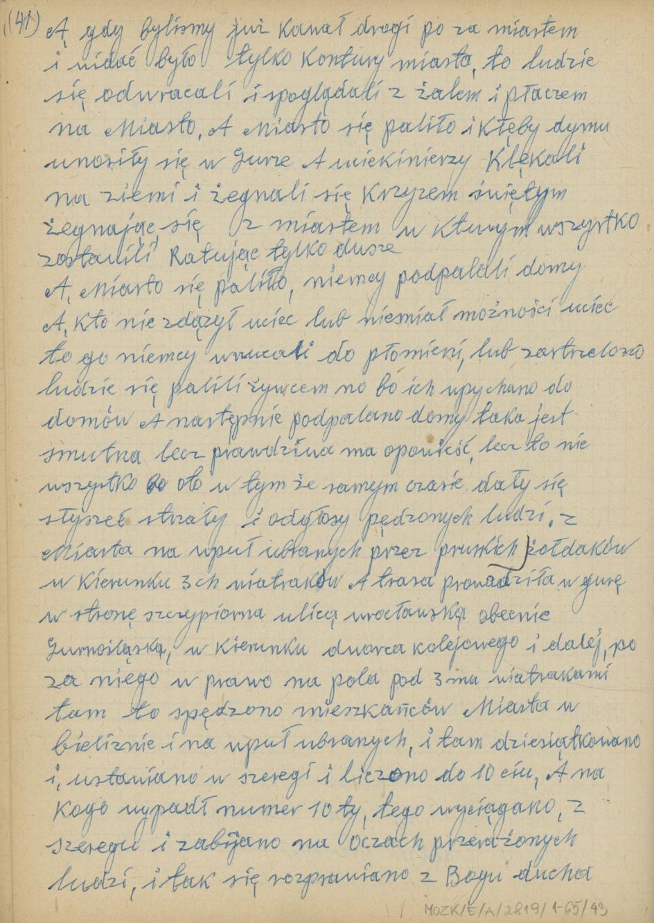 Mój pamiętnik oraz wspomnienia z moich młodych lat i z przeżyć z czasów I wojny światowej, cz. 4