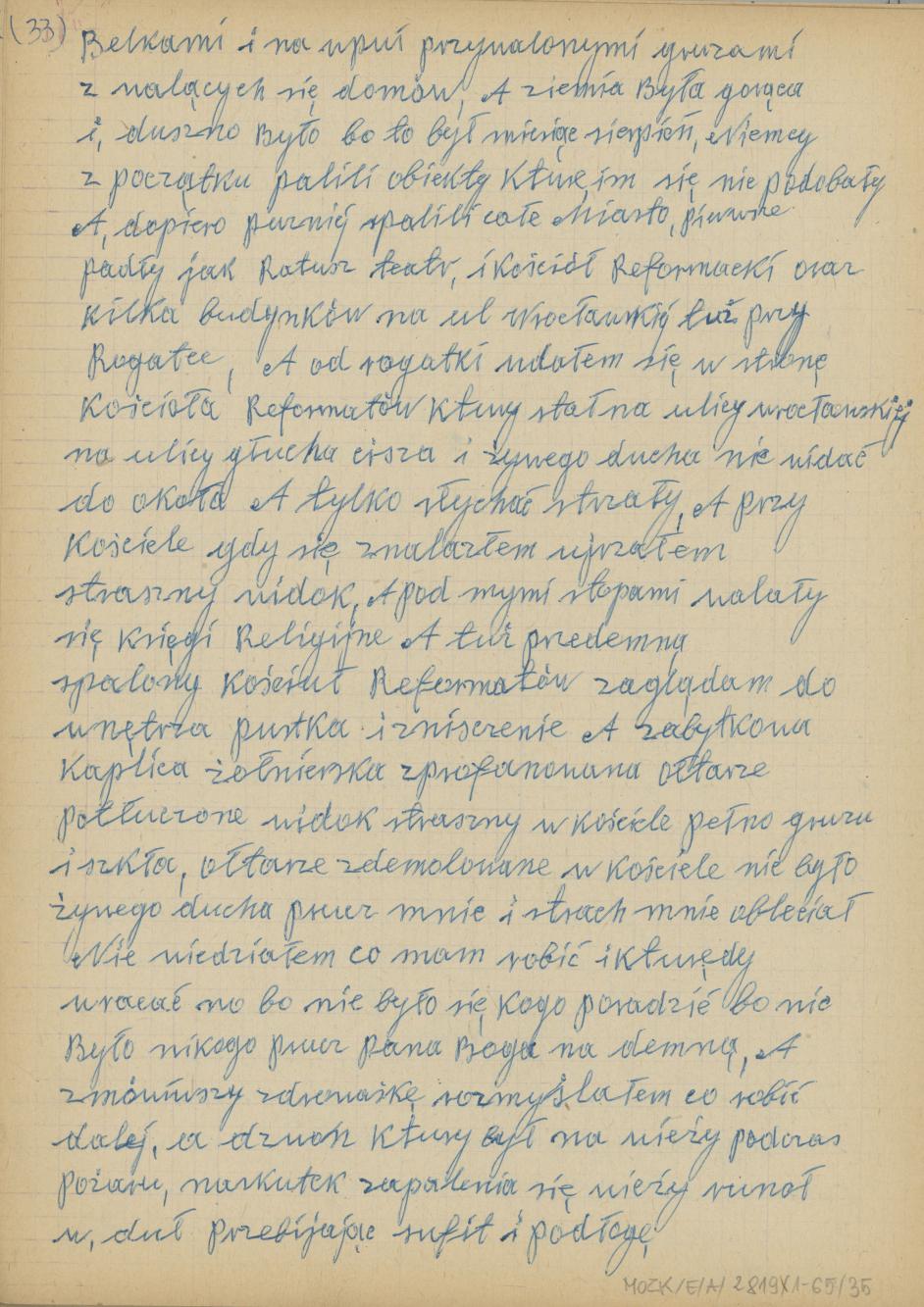 Mój pamiętnik oraz wspomnienia z moich młodych lat i z przeżyć z czasów I wojny światowej, cz. 3