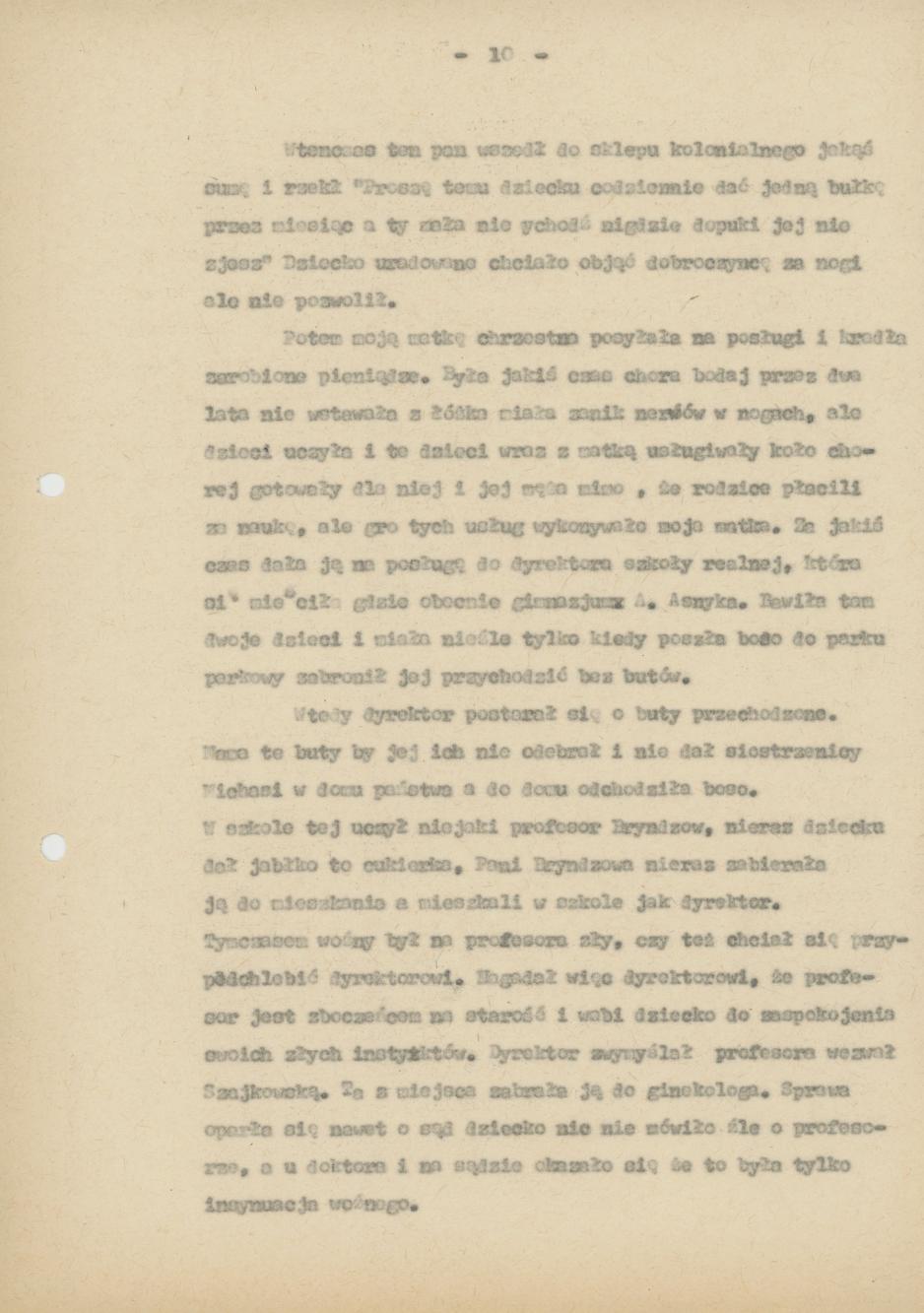 Pamiętnik Genowefy Górczyńskiej "Moi, ja i moje miasto", cz. 1