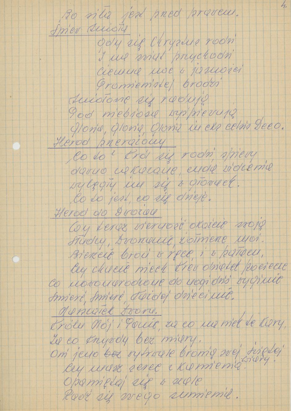 Herody - inscenizacja