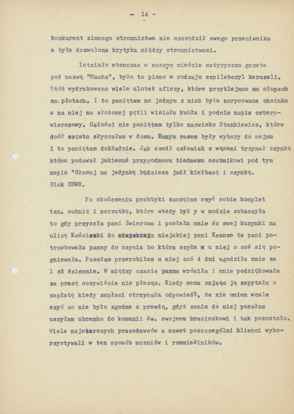 Pamiętnik rodziny i znajomych "Moi i ja i moje miasto", cz. 1