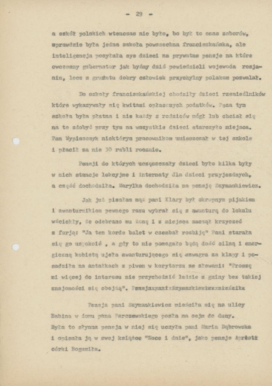 Pamiętnik Genowefy Górczyńskiej "Moi, ja i moje miasto", cz. 3