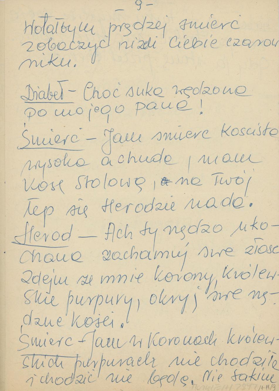 Herody - scenka z przedstawienia