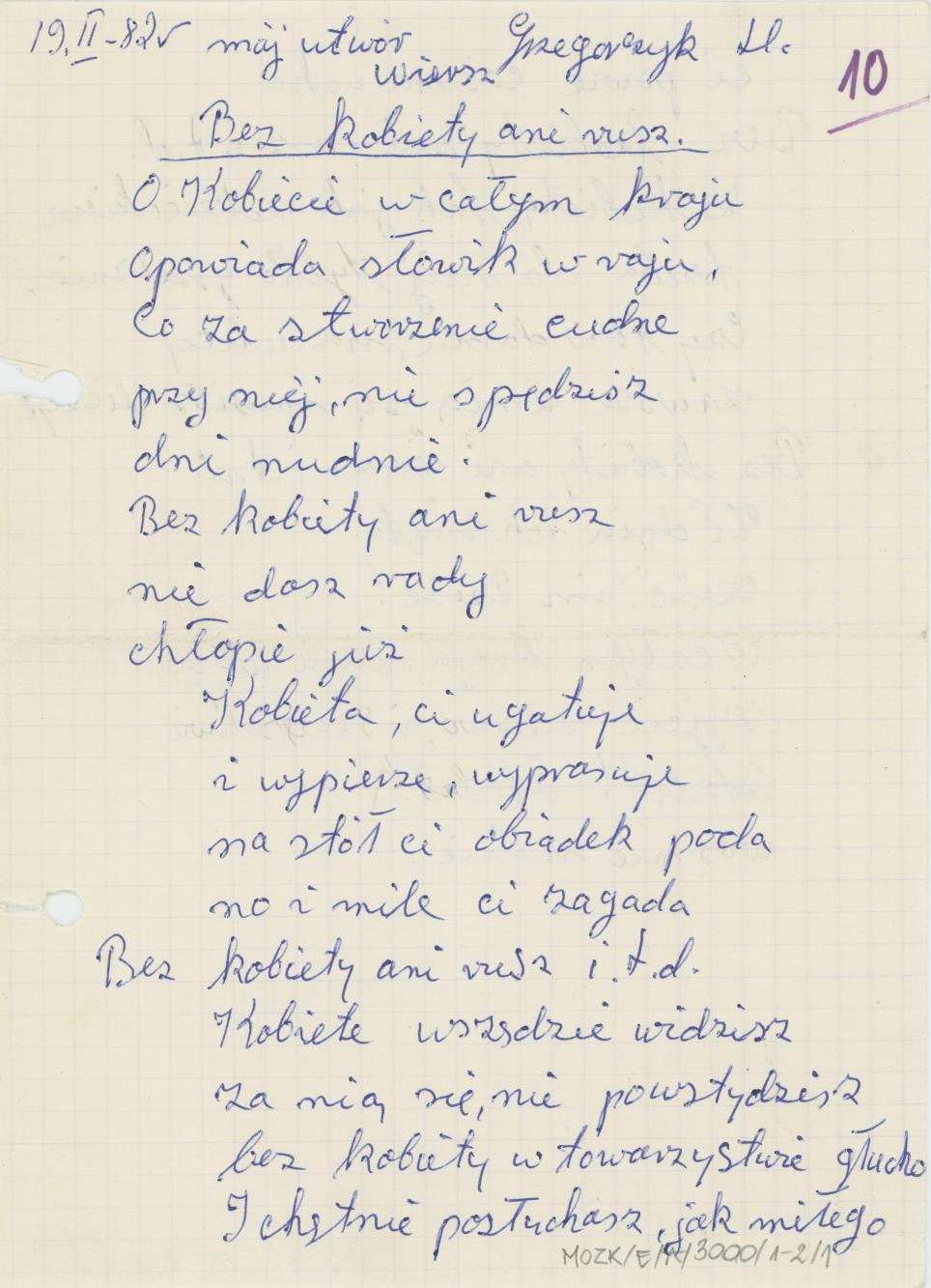 Bez kobiety ani rusz